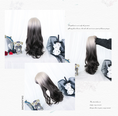 Dalao Home~Lolita Japanese 65cm Long Curly Wig   