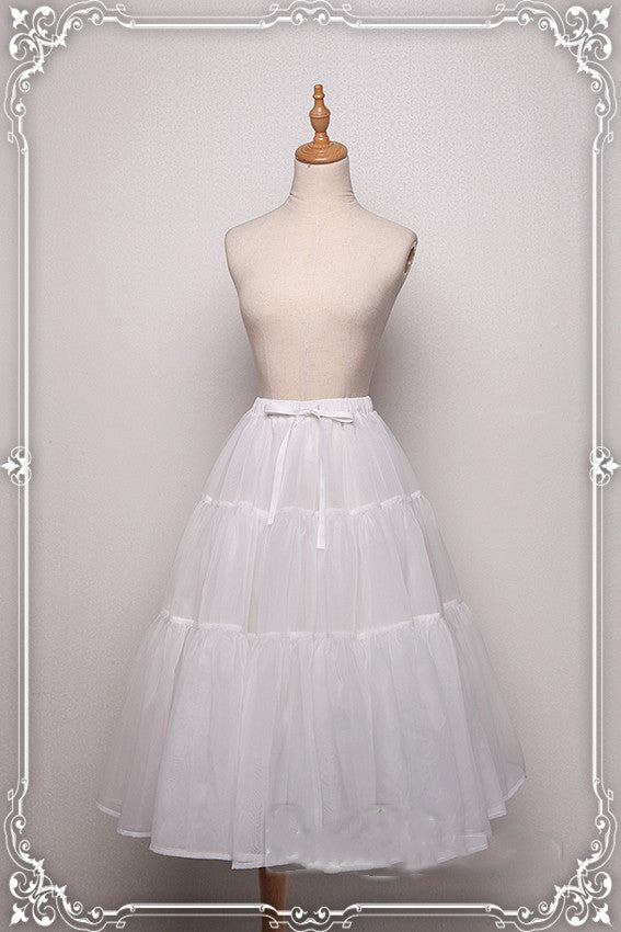 Krad Lanrete~Elegant Long and Short Lolita Petticoat   