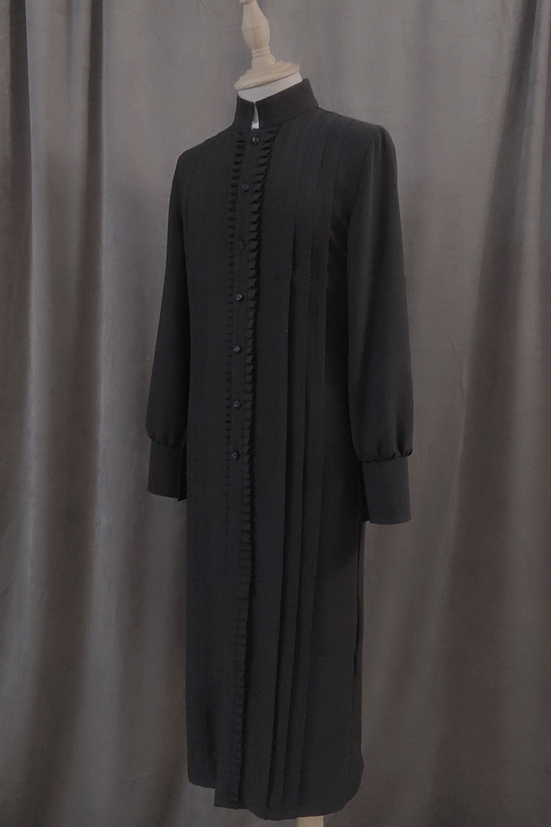 La Pomme～Abstinence Collection~Ouji Fashion Black Long Blouse   