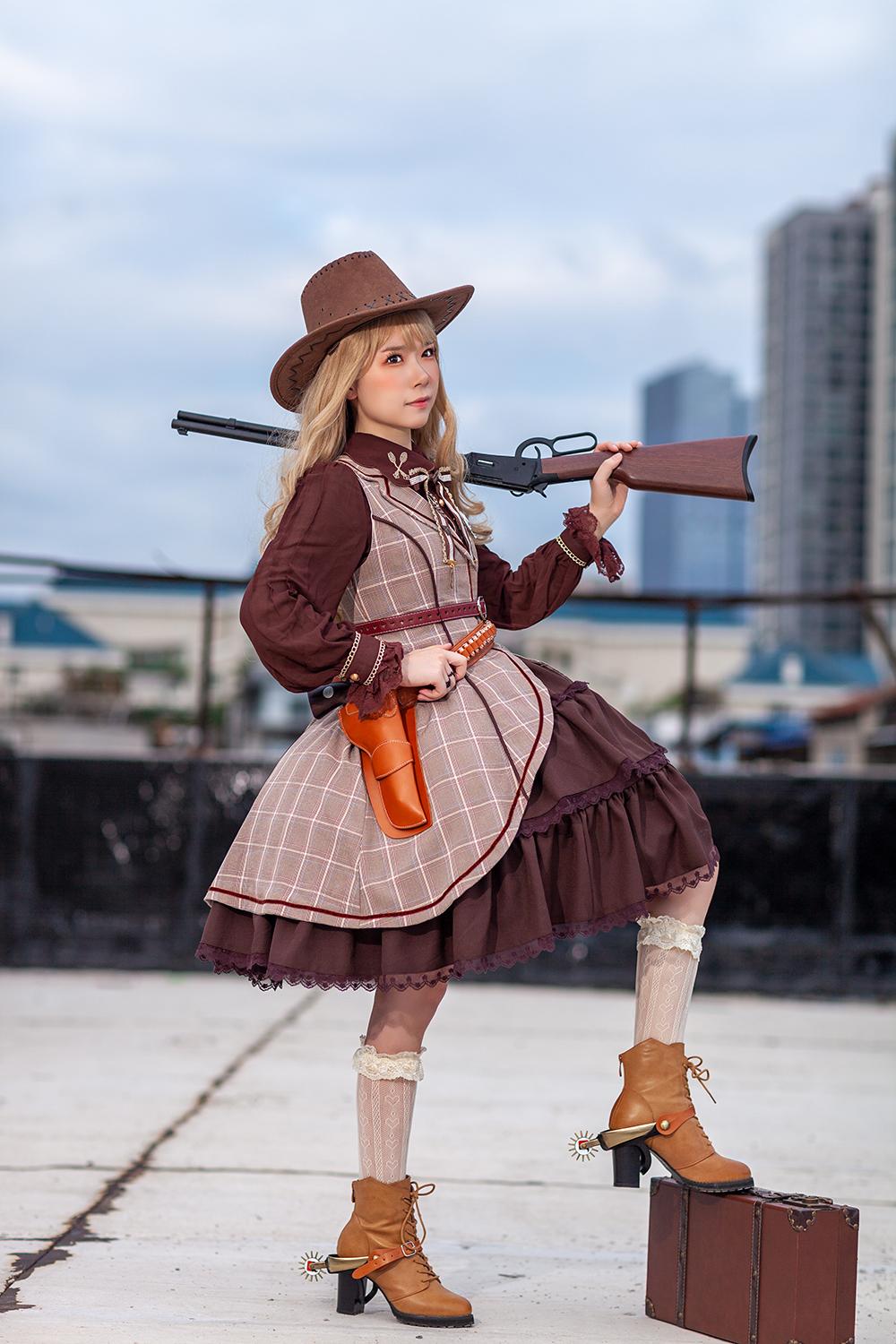 Infanta~Executor~Steam Punk Lolita Jumper Dress – 42Lolita