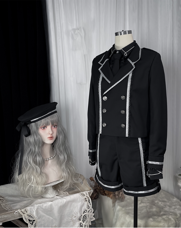 CastleToo~War Ending~Ouji Lolita Prince Shirt and JSK Set   