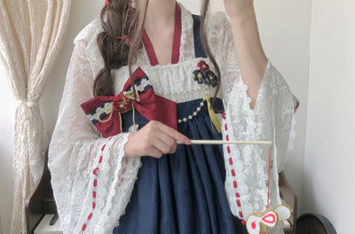Magic Skirt Cat~Snow Duck & Goose~Pretty Wa Lolita JSK Dress   