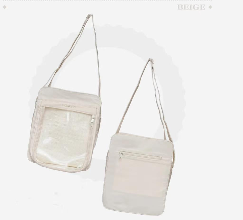 BerryQ~Casual Lolita Nylon Ita Bag Beige  