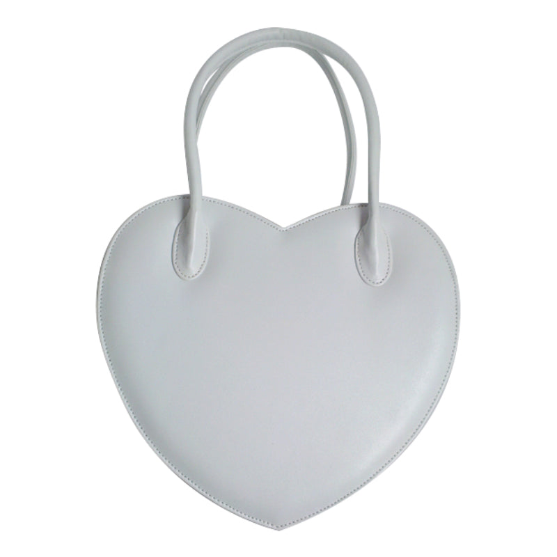 Loris - Sweet Heart Shape Lolita Handbag white