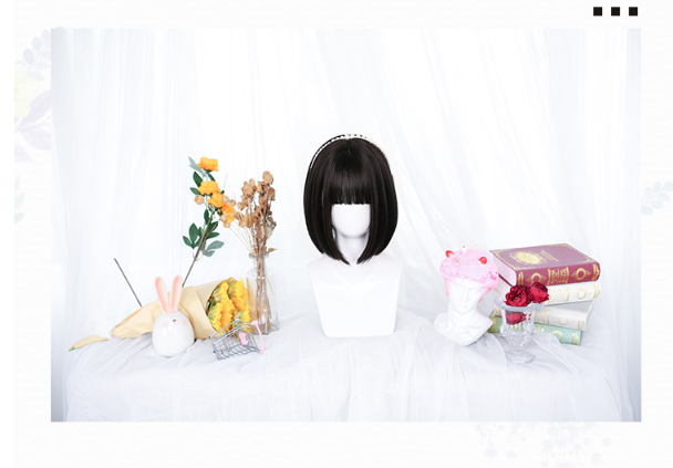 Dalao Home~Lolita 30cm Japanese BOBO JK Wig   