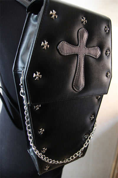 Loris~Gothic Coffin Punk Style Bag   