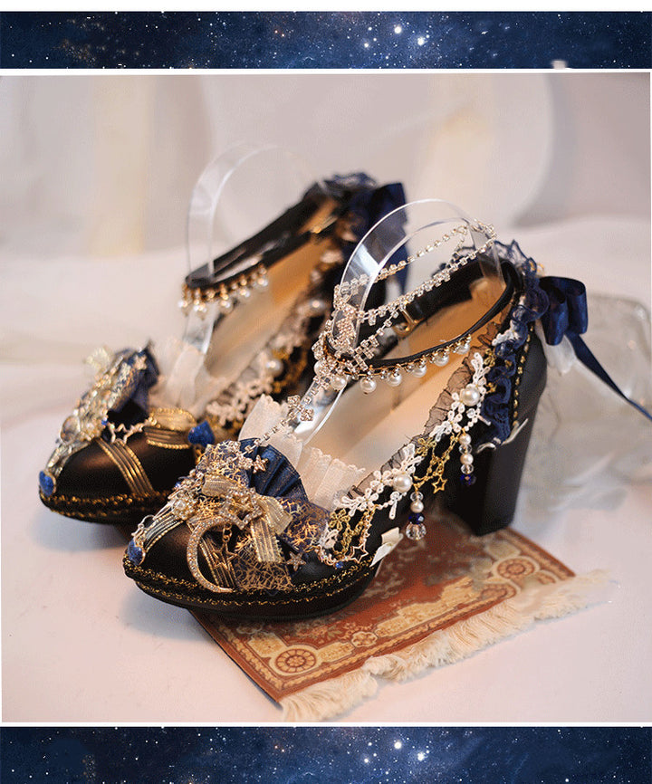 Hexagram~Constellation ~Classic High Heels Lolita Shoes