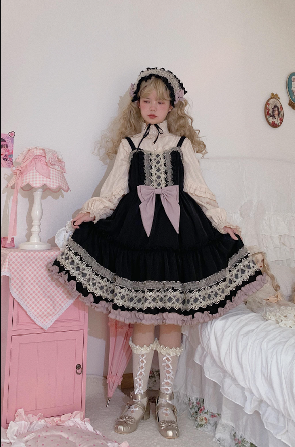 Eye of White Crow - Dairy Lolita Dress Hot Girl JSK
