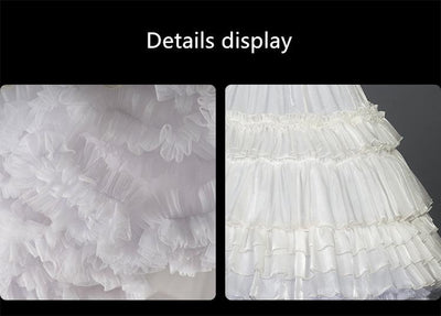 (Buyforme)Youpairui~Puffy and Violent Fishbone Clouds Lolita Petticoat   