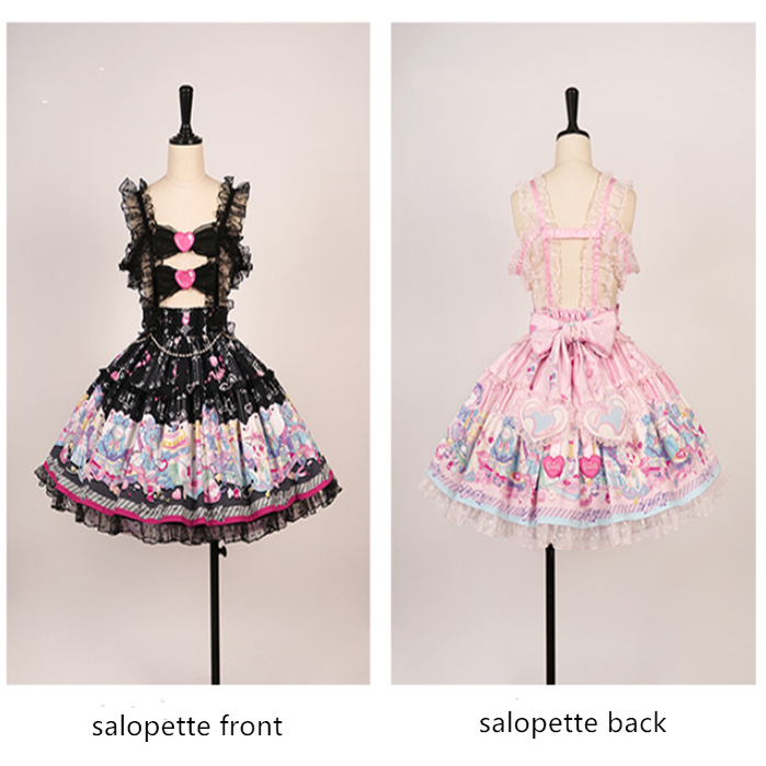 (Buyforme)Vcastle~Maiden's Treasure~Sweet Lolita Salopette and SK 14026:187346