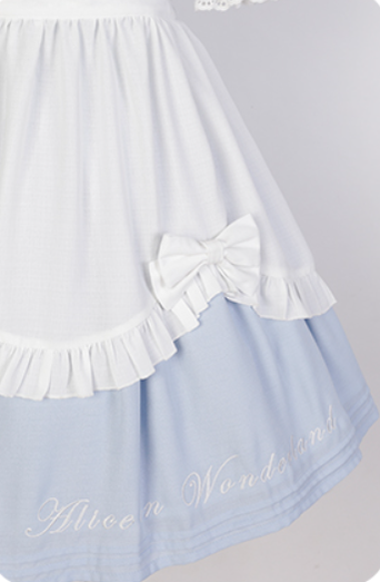 Letters from Unknown Star~Sweet Alice~Short Sleeves Maid Lolita OP 11506:129714