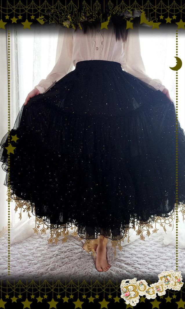 Boguta ~ Starry Night~60/70/80cm A-line Lolita Petticoat   