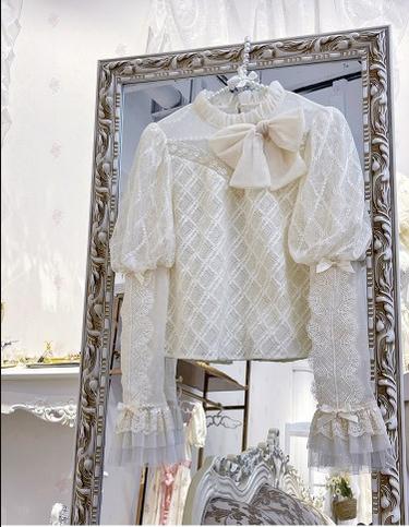 (Buy for me)Flower and Pearl Box~Elegant Lolita Vest, Blouse and SK Set   