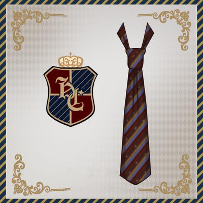 HardCandy~Royal College Vintage Plus Size Lolita  JK Suit XL red tie 
