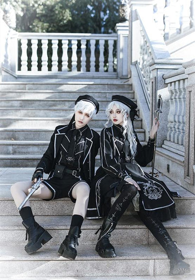 CastleToo~War Ending~Ouji Lolita Prince Shirt and JSK Set   