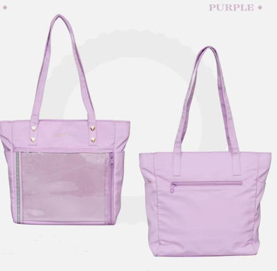 BerryQ~Casual Lolita Nylon Daily Ita Bag purple  