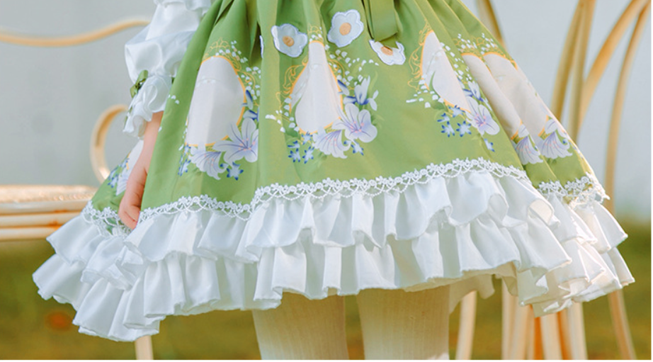 New In Autumn Kid Lolita Fashion Dress   