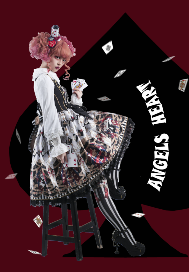 Red Maria~Royalty Game~ Chessboard 80D Velvet Lolita Tights   