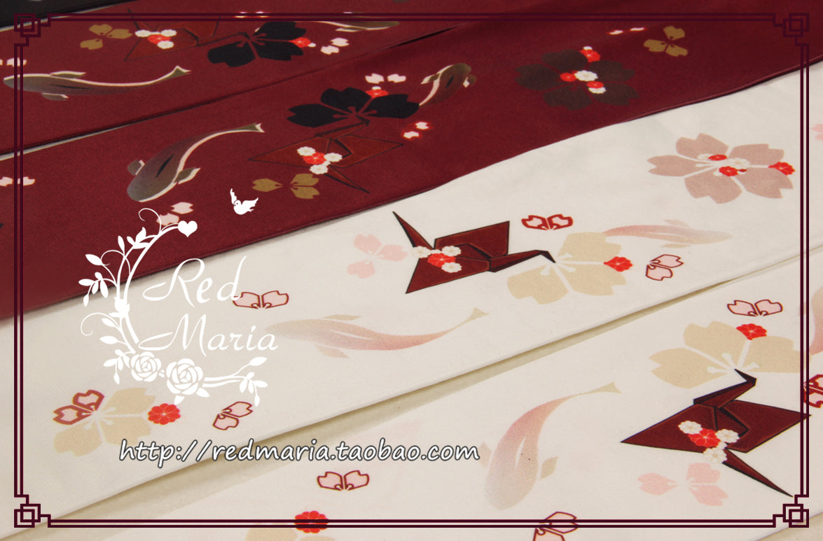 Red Maria~Hefeng Goldfish Velvet 80D Lolita Tights   