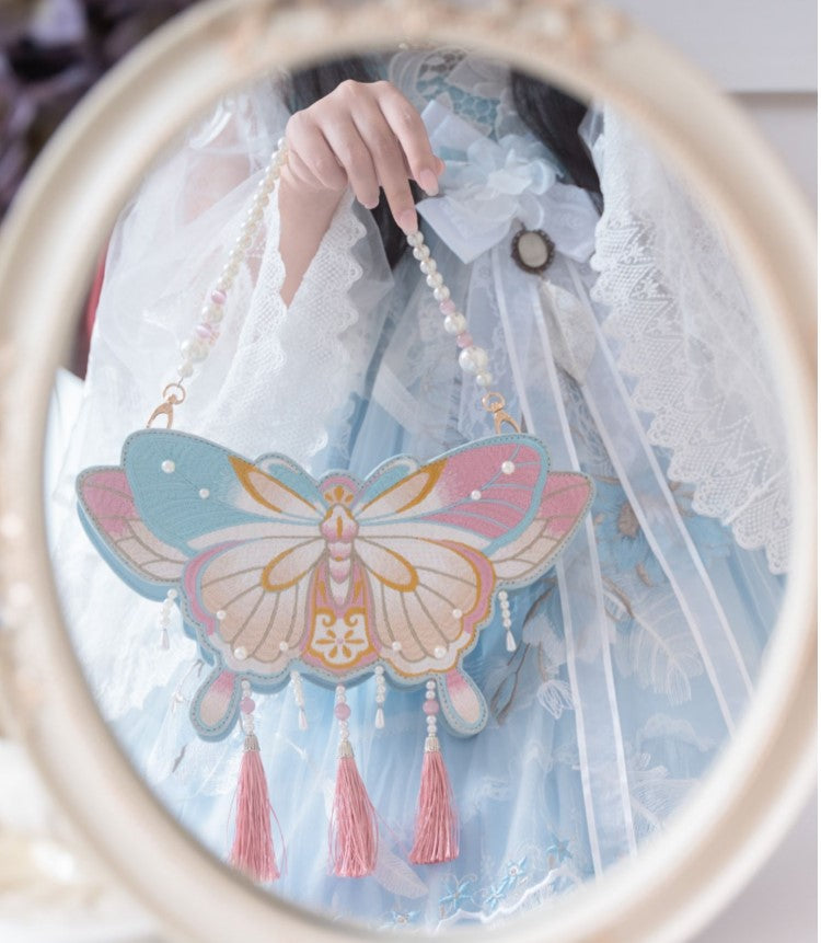 LovelyLota~Butterfly~Chinese Qi Lolita Butterfly Bag