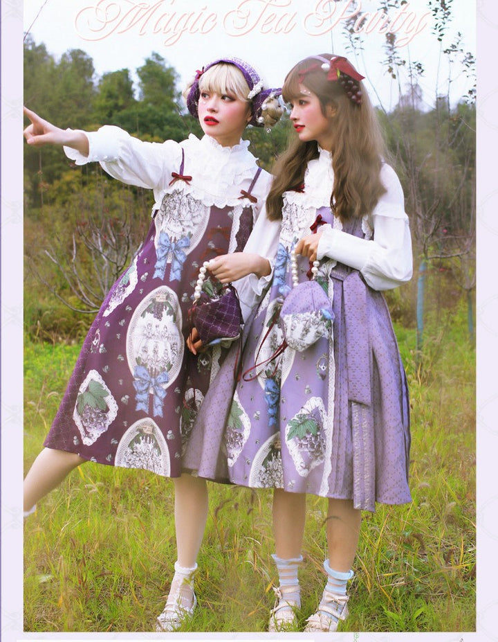 Magic Tea Party~Grape Princess Elegant Dress JSK   