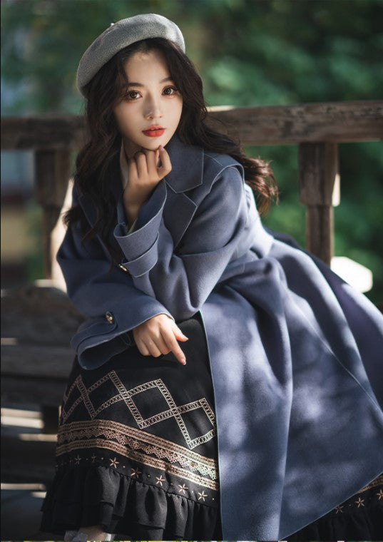 Yuansu - To Early Winter - Multicolors Lolita Winter Overcoat