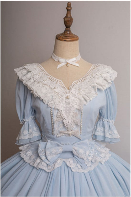 (BuyForMe) Dawn and Morning~The Dawn Song~Plus Size Lolita OP Dress   