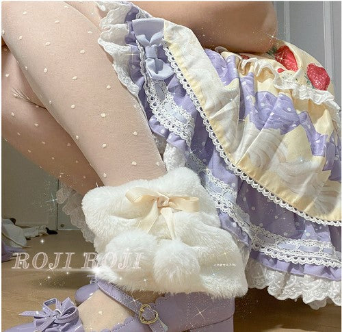 Roji roji~ Sweet Lolita Leg Warmer   