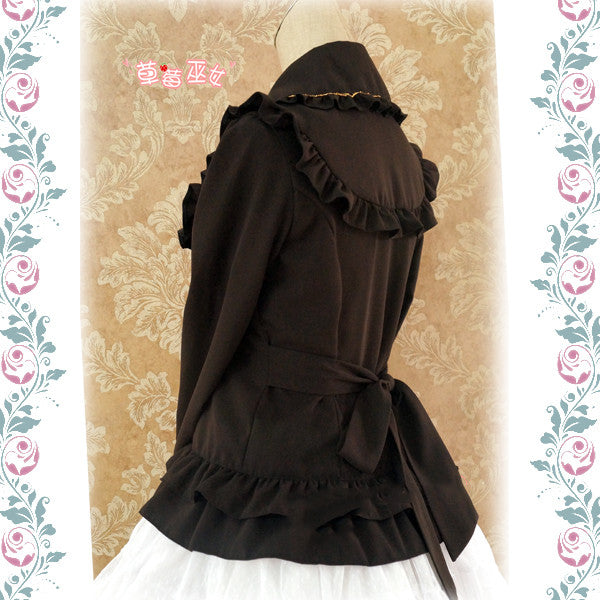 Strawberry Witch~Isabella~Corset Lacing Lolita Blouse   