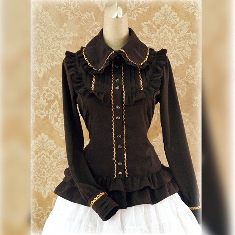 Strawberry Witch~Isabella~Corset Lacing Lolita Blouse   