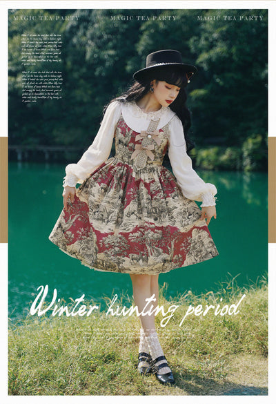 Magic Tea Party~Winter Hunting Period~Classic Lolita JSK   