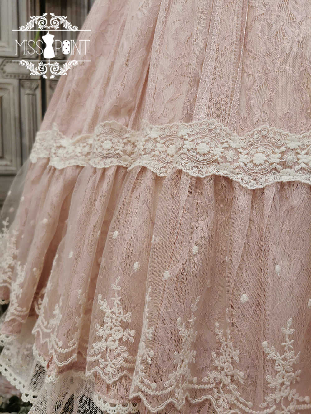 Miss Point~Woody Rose~Pure Color Lolita OP 352:63175