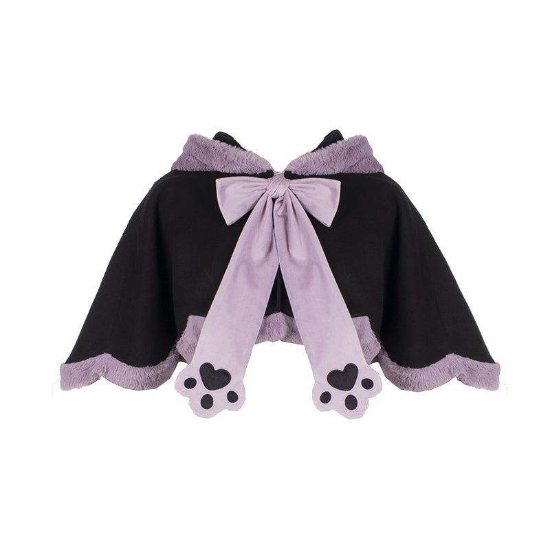 (Buy for me) With PUJI~Demon Rabbit~Sweet Purple Lolita Hood and JSK Set   