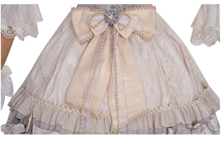 YingLuoFu~Rose Girl~Lolita Tea Party Wedding OP Dress   