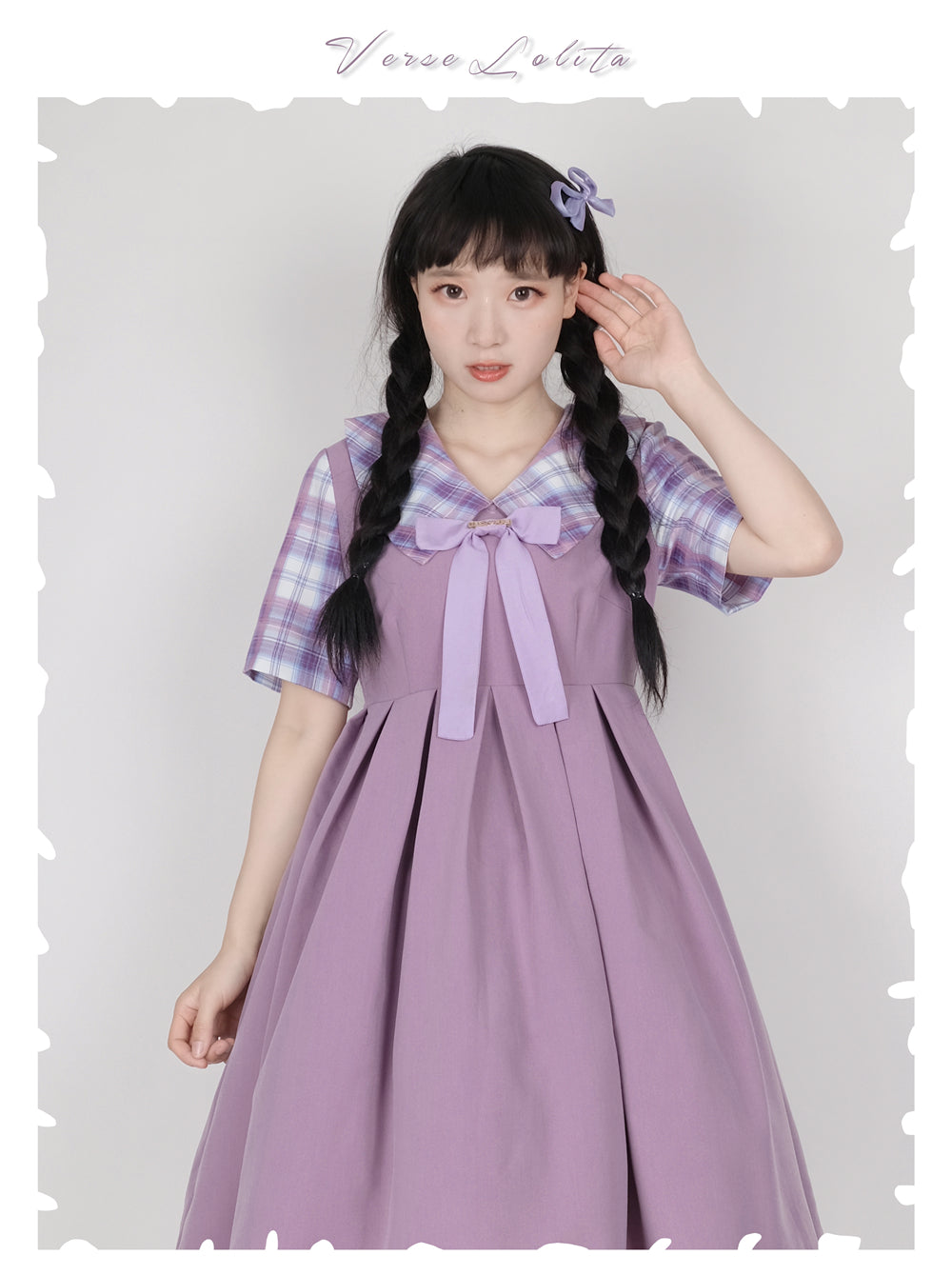 EESSILY~Macaron Waffle~Kawaii Lolita Short Sleeve Summer OP 8314:139752