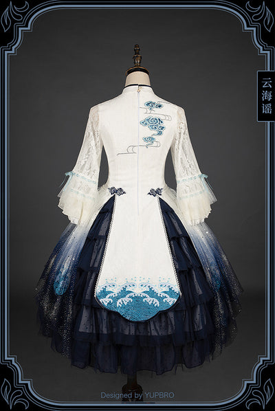 Youruipai~Qi Lolita Long Sleeve Lolita OP Dress   
