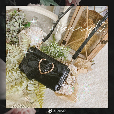 BerryQ~COCO~Sweet Lolita Handbags Multicolors Bows black  