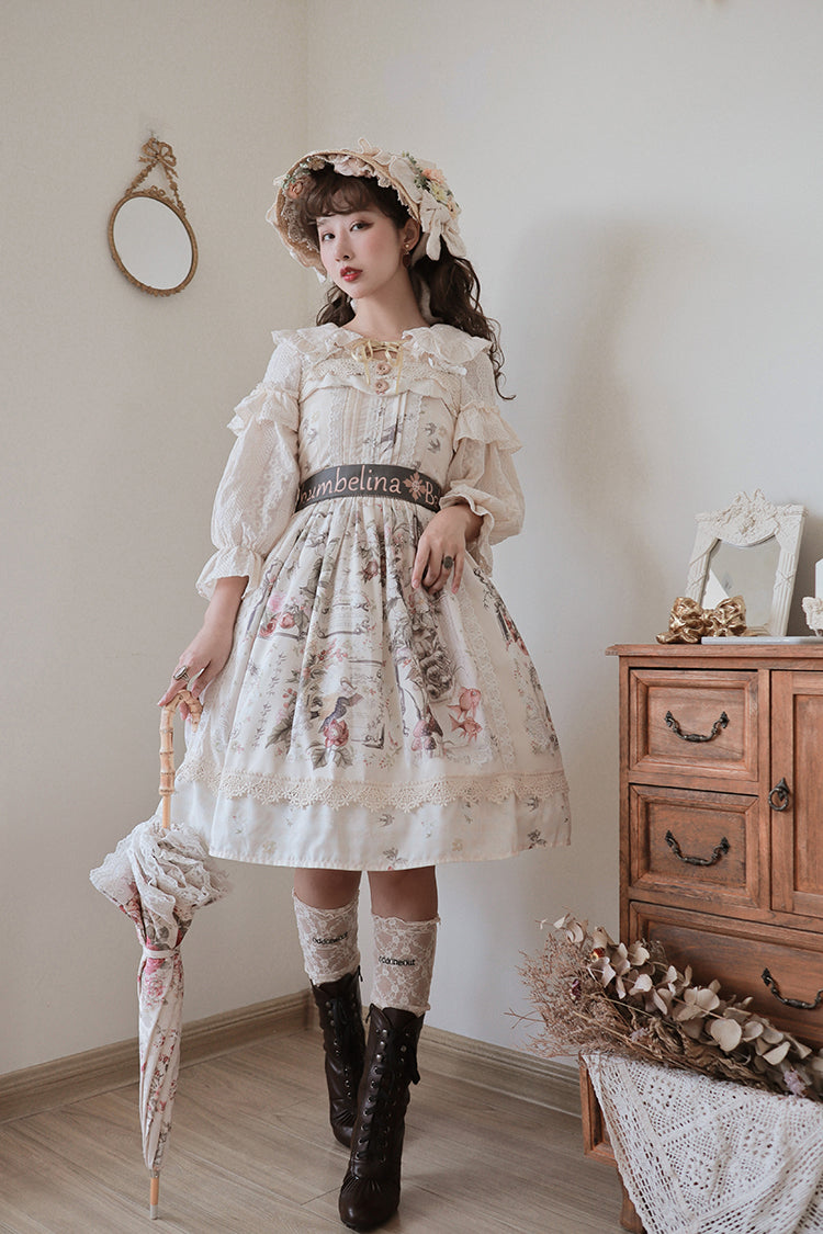 Balladeer~Thumb Belina Classic Lolita Short JSK Dress   