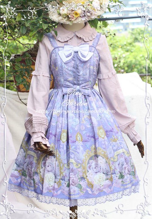 Tiny Garden~Ballade~Elegant Lolita Winter Doll Collar Shirt   