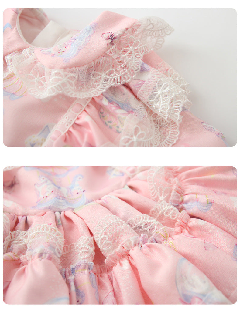 Kid Lolita Spring Princess Dress   