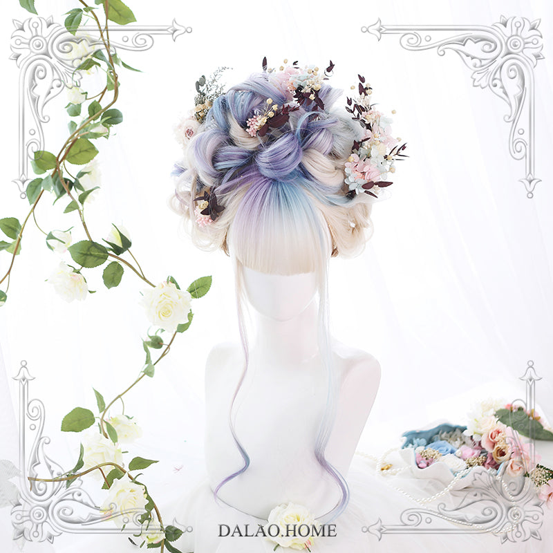 Dalao Home~Hyaline Dream~Long Curly Lolita Wig Brilliant   