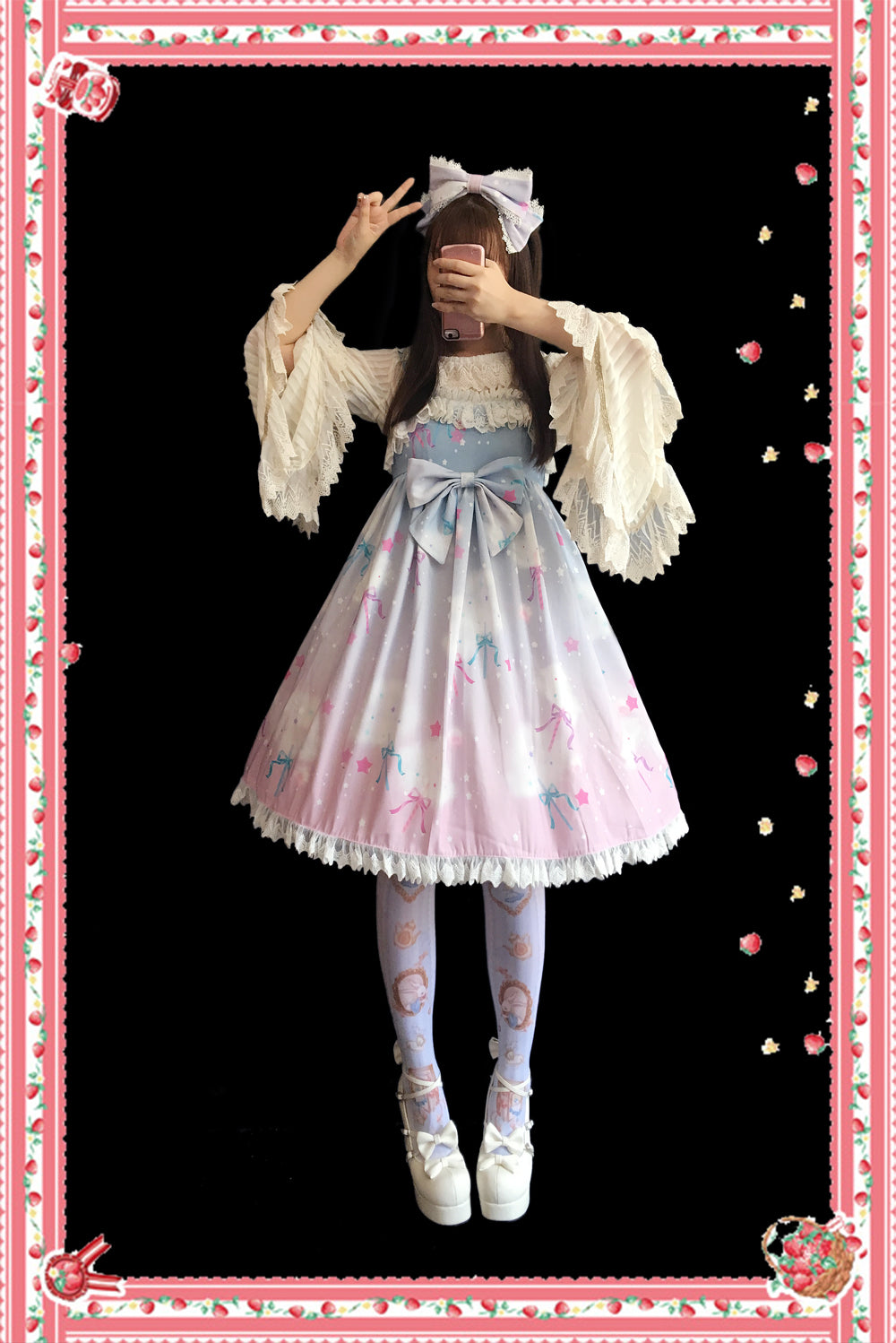 Infanta~Rainbow Marshmallow~Sweet Lolita JSK   