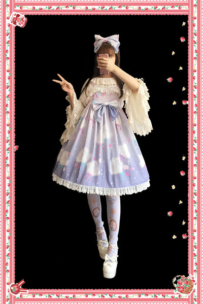 Infanta~Rainbow Marshmallow~Sweet Lolita JSK   