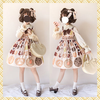 (BuyForMe) Cheese Cocoa~Sweet Cookies~Kawaii Lolita JSK   