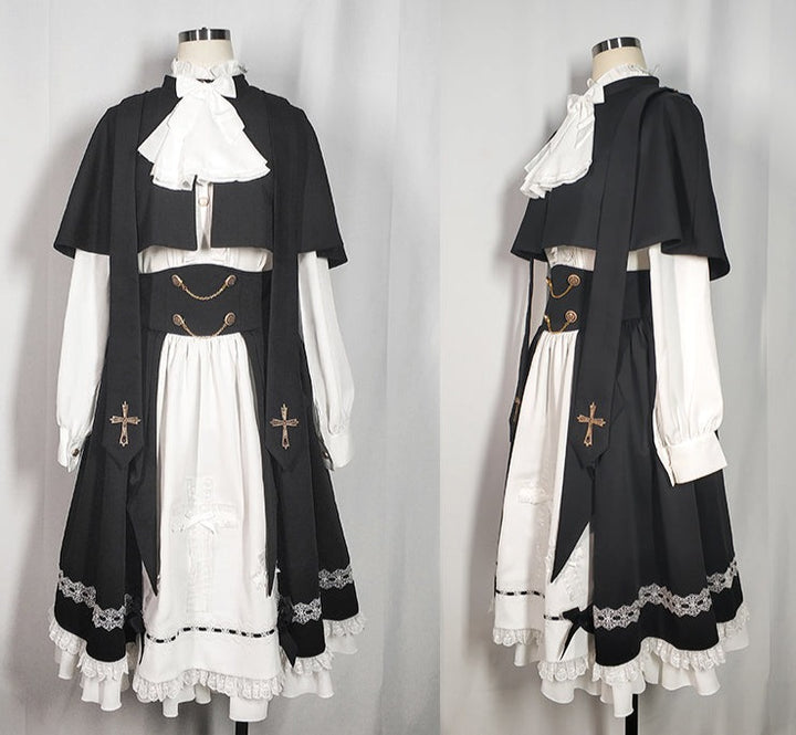 CastleToo~Holy Academy~Gothic Lolita Prince Skirt Set   