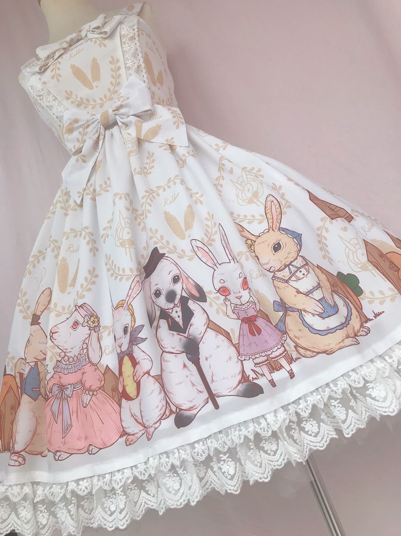 Yilia~Harvest Time At Rabbit Farm~Lolita JSK Dress   