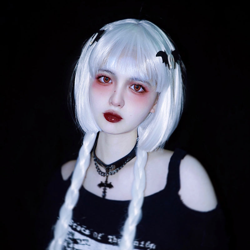 Strange Sugar - Gothic Headdress, Hallowen Skull Bat Hairclip