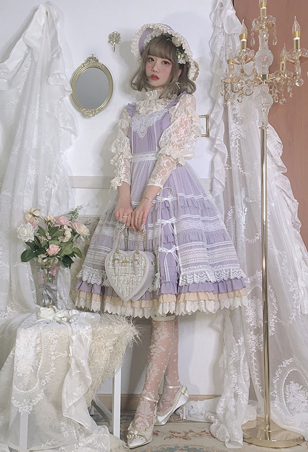 Alice Girl~Camellia Blooms~Elegant Lolita JSK Dress   