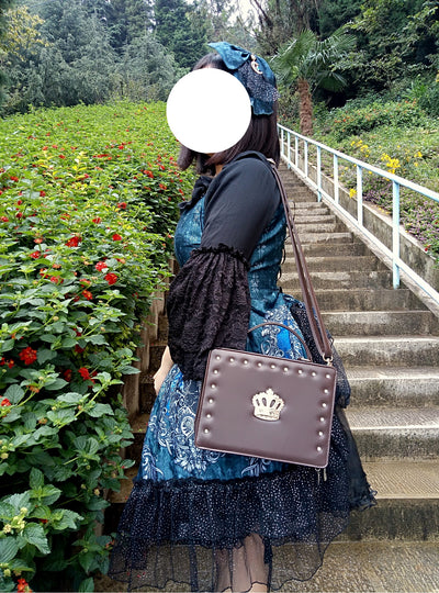 Loris~Gothic Lolita Handbag Crown Bag   