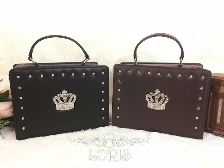 Loris~Gothic Lolita Handbag Crown Bag   